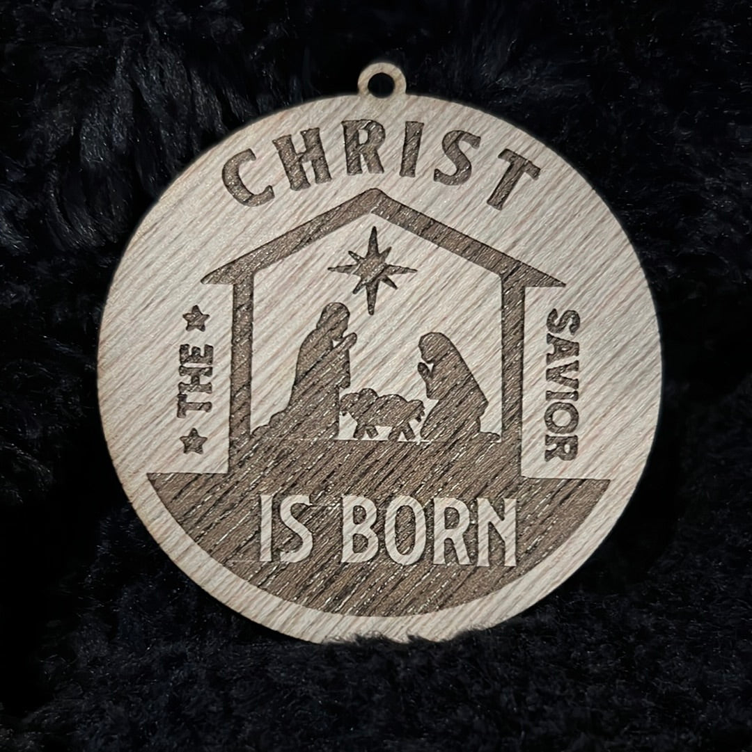 Christ the Savior is Born Ornament