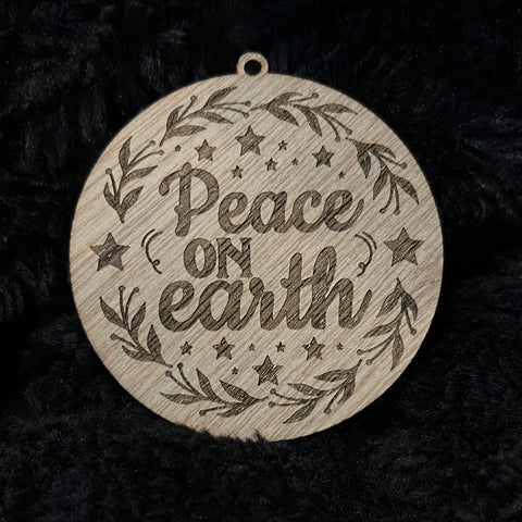 Peace on Earth Ornament