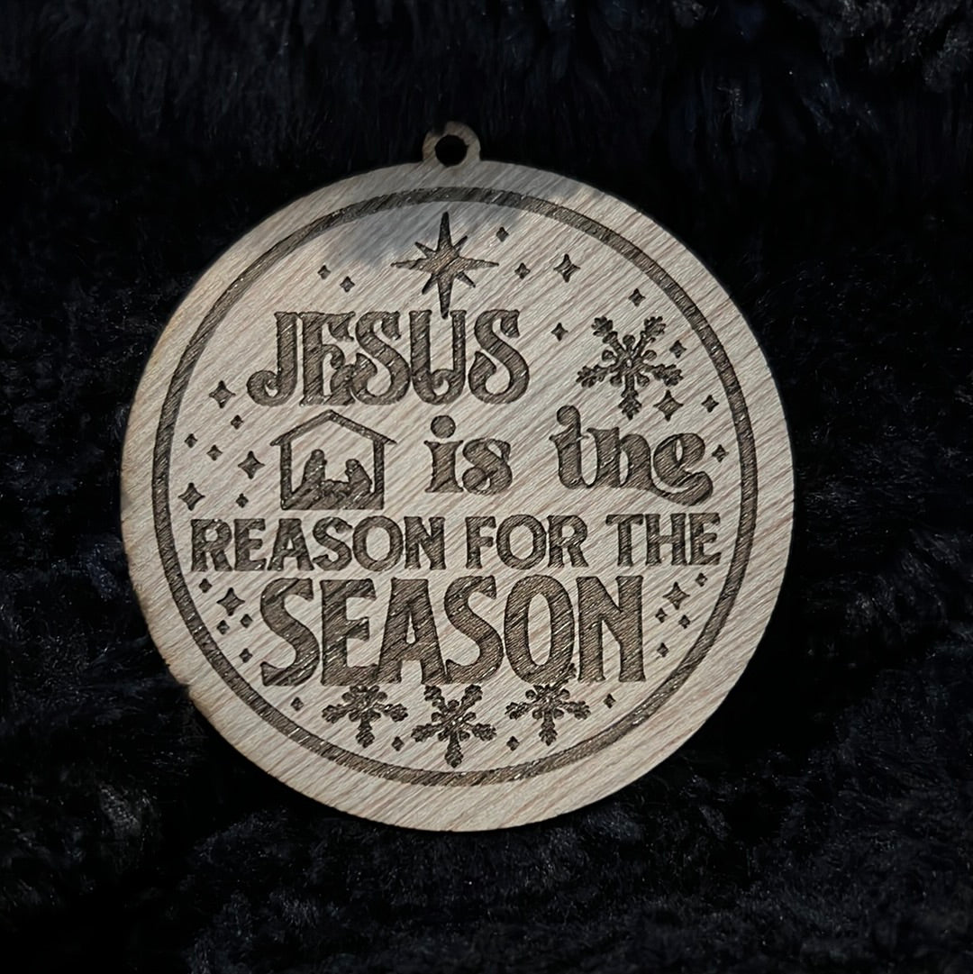 Jesus is the Reason Ornament